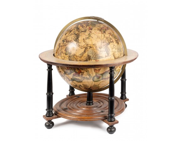 VALK, G. / L. - [A magnificent 18 inch. (46 cm.) diameter celestial globe] URANOGRAPHIA / SYDERUM ET STELLARUM / in Singulis Syderibus conspicuarum / exhibens Delineationem accuratissimam, / qua / ex Observationibus Astronomi plane Singularis / IOHANIS HE