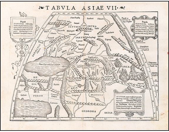 MÜNSTER, S. -  Tabula Asiae VII.