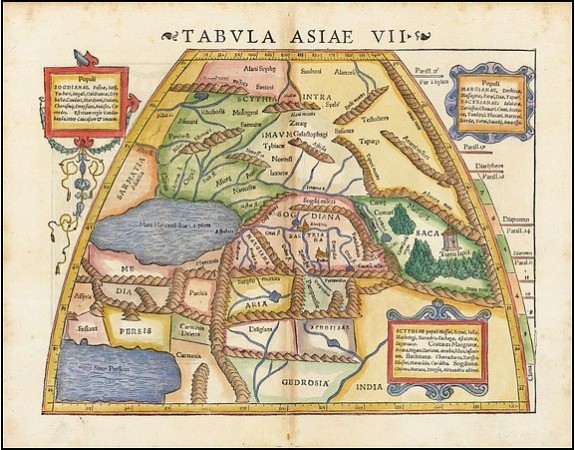 MÜNSTER, S. -  Tabula Asiae VII.