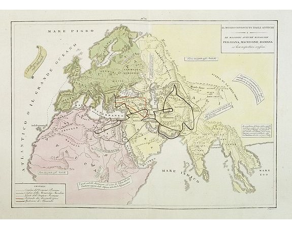 TASSO, G. -  Il mondo cocsciuto dagli antichi e le laggiori antiche monarchie Persiana, Macedone, Romana . . . .