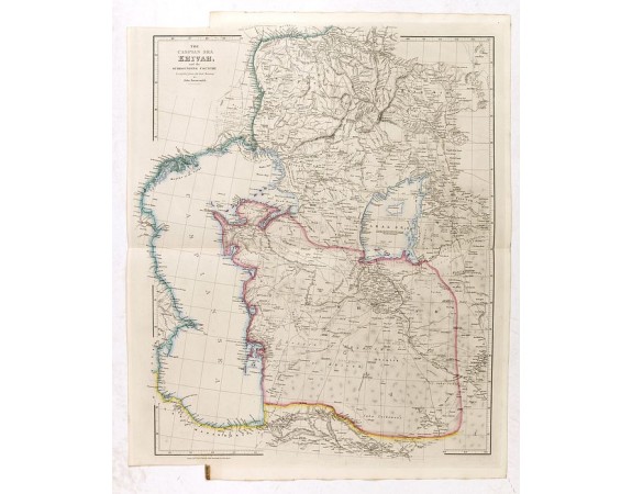 ARROWSMITH, J. -  The Caspian sea Khivah and the surrounding country