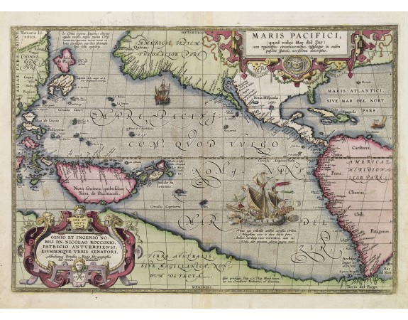 ORTELIUS, A. -  Maris Pacifici.