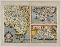 ORTELIUS, A. -  Senensis ditionis. . . / Corsica / Marcha Anconae. . .