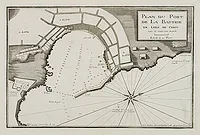 AYROUARD, J. -  Plan du Port de La Bastide en Lisle de Corse..