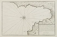 AYROUARD, J. -  Plan du Golfe de St. Fiorenzo en Lisle de Corse.