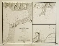 HELL. - Plan du mouillage de Propriano. - de Porto-Polo - de Campo-Moro.