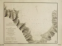 HELL. - Plan du golfe de St. Florent.