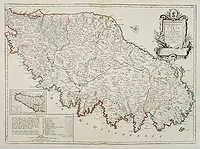 SANTINI, P. / REMONDINI, M. -  Carte Particuliere de l'Isle de Corse.