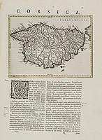 BLAEU, W. - Corsica Insula.