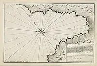 AYROUARD, J. - Plan du Golfe de St. Fiorenzo en Lisle de Corse.