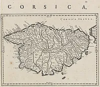 BLAEU, W. - Corsica Insula.