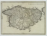 BLAEU, W. - Corsica Insula.