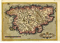 ORTELIUS, A. - Corsica.