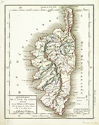 CHANLAIRE, P. G. - Département de l'isle de Corse. . .