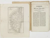 SOCIETE DE GENS DE LETTRES, DE GEOGRAPHES ET D'ARTISTES. - Panorama pittoresque de la France. Département de la Corse.