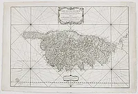 BELLIN, J.N. - Carte de l'isle de Corse pour servir aux vaisseaux du roi.